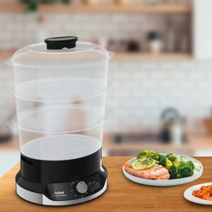 Tefal Ultracompact Food Steamer 45.6 H x 25.2 W x 32.2 D cm