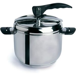 Excelsa Professional Stainless Steel Pressure Cooker black/gray 26.0 H x 21.0 W x 21.0 D cm