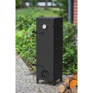 Cook King Vertical Wood Portable Smoker black/brown/gray 100.0 H x 30.0 W x 30.0 D cm