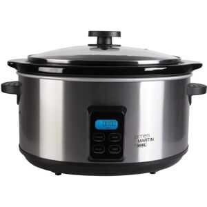 Wahl James Martin 4.7L Digital Slow Cooker Stainless Steel gray 26.0 H x 39.0 W x 28.0 D cm