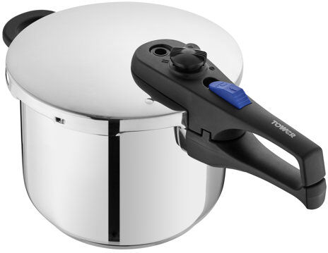 Tower Stove Top Pressure Cooker Tower Size: 6 L  - Size: 29cm H X 18cm W X 24cm D Tower Stove Top Pressure Cooker Tower Size: 6 L  - Size: 29cm H X 18cm W X 24cm D