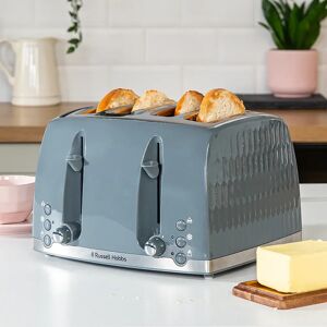 Russell Hobbs Honeycomb 4 Slice Toaster gray 19.9 H x 29.0 W x 27.5 D cm