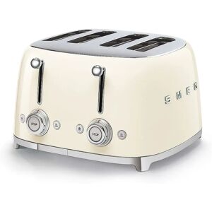 Smeg 50s Style Retro Four Slice Toaster 19.8 H x 32.0 W x 33.0 D cm