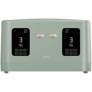 Cello 4 Slice Digital Toaster Green 4 - Slice Cello 4 Slice Digital Toaster Green 4 - Slice