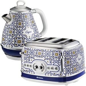 Ariete Capri 1.7L Kettle & 4 Slice Toaster Multi Ariete Capri 1.7L Kettle & 4 Slice Toaster Multi