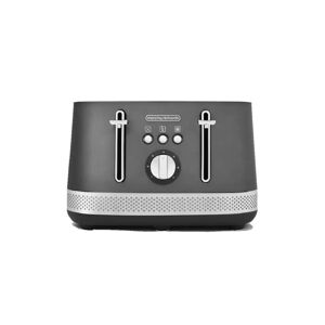 Morphy Richards Illumination 4-Slice Toaster Black 20.5 H x 33.5 W x 33.5 D cm