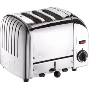 Dualit 3 Slice Classic Toaster Polished Stainless Steeel gray 31.0 H x 22.0 W x 21.0 D cm