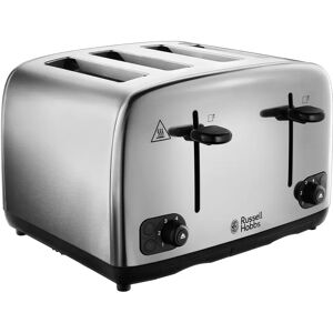 Russell Hobbs Adventure 4 Slice Steel Toaster gray 21.0 H x 30.0 W x 22.5 D cm