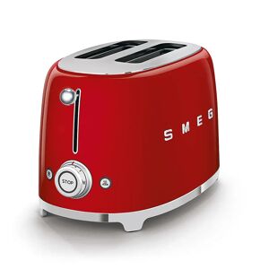 Smeg Two Slice Toaster red 19.8 H x 32.5 W x 19.5 D cm