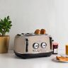 HADEN Jersey Marmalade Toaster red/white 20.0 H x 30.0 W x 29.0 D cm