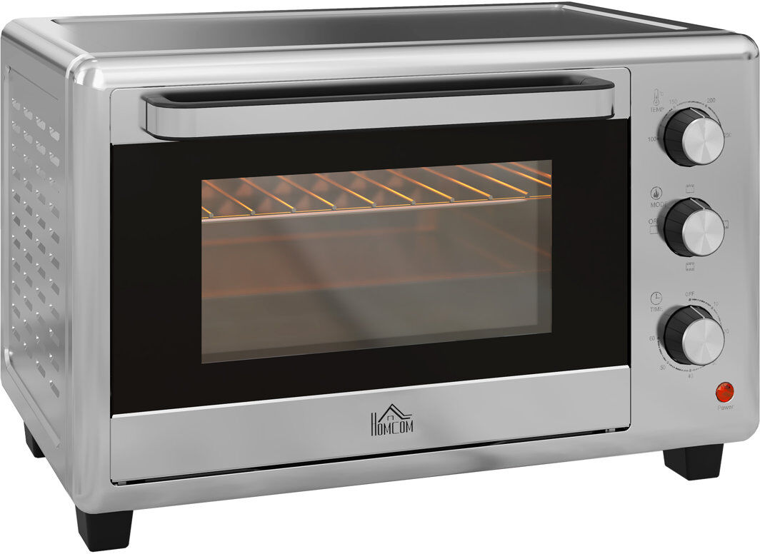 HOMCOM Toaster Oven Silver 8 - Slice