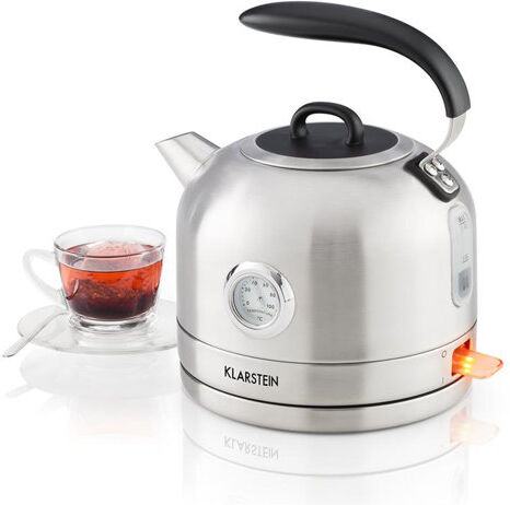 Klarstein Carlina 1.7 L Stainless Steel Kettle Klarstein  - Size: 100cm H x 150cm W x 1.8cm D Klarstein Carlina 1.7 L Stainless Steel Kettle Klarstein  - Size: 100cm H x 150cm W x 1.8cm D