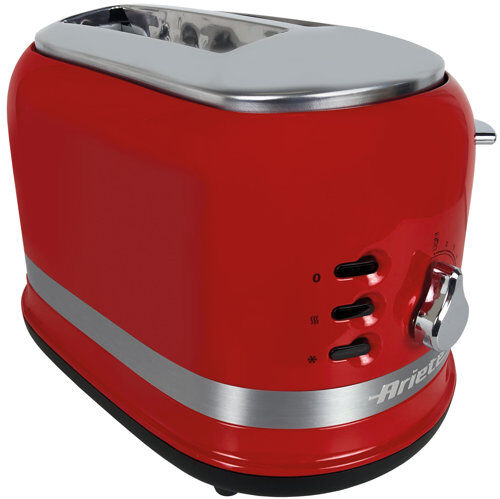 Ariete Moderna Toaster Ariete Colour: Red 35cm H X 33cm W X 28cm D Ariete Moderna Toaster Ariete Colour: Red 35cm H X 33cm W X 28cm D