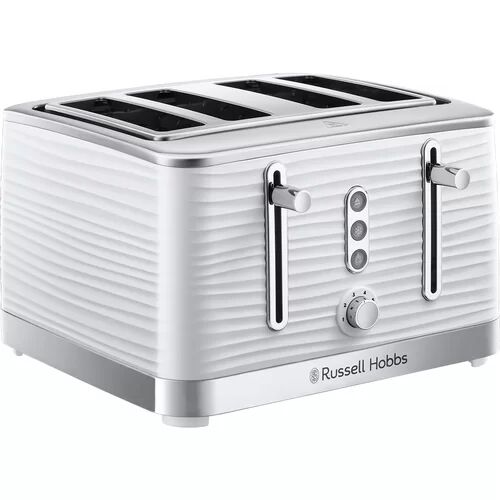 Russell Hobbs 4 Slice Toaster Russell Hobbs Colour: White  - Size: 123cm H X 70cm W X 24cm D