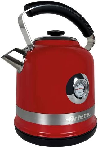 Ariete Moderna 1.7L Stainless Steel Electric Kettle Ariete Colour: Red Ariete Moderna 1.7L Stainless Steel Electric Kettle Ariete Colour: Red