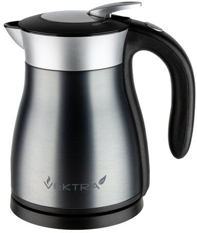 Vektra Vacuum Insulated Eco Friendly Stainless Steel Electric Kettle Vektra Colour: Silver, Capacity: 1.8 Quarts  - Size: 24cm H X 23cm W X 20cm D Vektra Vacuum Insulated Eco Friendly Stainless Steel Electric Kettle Vektra Colour: Silver, Capacity: 1.8 Quarts  - Size: 24cm H X 23cm W X 20cm D