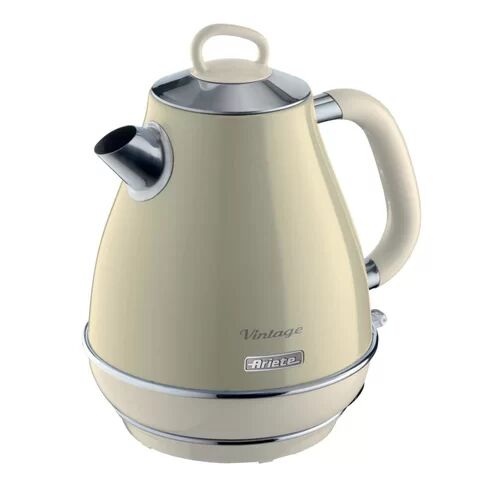Ariete 1.7L Stainless Steel Electric Kettle Ariete Colour: Beige  - Size: 70cm H x 100cm W Ariete 1.7L Stainless Steel Electric Kettle Ariete Colour: Beige  - Size: 70cm H x 100cm W