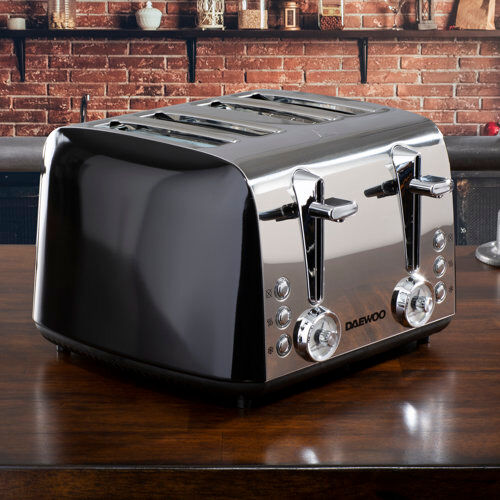 Daewoo Kingsbury Toaster Daewoo Finish: Black Daewoo Kingsbury Toaster Daewoo Finish: Black
