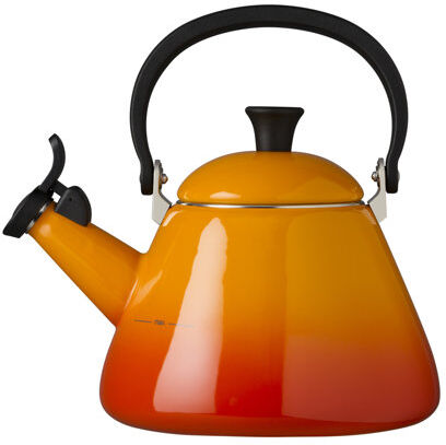 Le Creuset Kone Kettle with Fixed Whistle 1.6L Le Creuset Colour: Volcanic 26cm Le Creuset Kone Kettle with Fixed Whistle 1.6L Le Creuset Colour: Volcanic 26cm