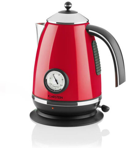 Klarstein Aquavita Chalet 1.7 L Stainless Steel Electric Kettle Klarstein Colour: Red  - Size: Runner 62 x 240cm Klarstein Aquavita Chalet 1.7 L Stainless Steel Electric Kettle Klarstein Colour: Red  - Size: Runner 62 x 240cm