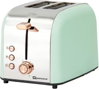 SQ Professional Epoque 2 Slice Toaster SQ Professional Colour: Green 26cm H X 24cm W X 20cm D