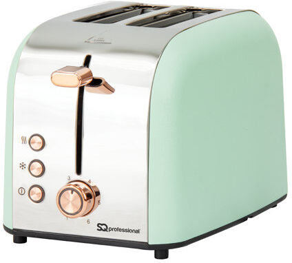 SQ Professional Epoque 2 Slice Toaster SQ Professional Colour: Green 38cm H X 22cm W X 20cm D
