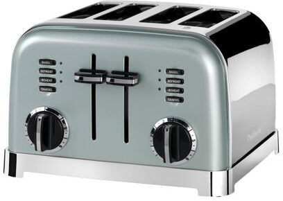Cuisinart Vintage Rose 4 Slice Toaster Cuisinart Colour: Pistachio 28cm H X 11cm W X 11cm D Cuisinart Vintage Rose 4 Slice Toaster Cuisinart Colour: Pistachio 28cm H X 11cm W X 11cm D