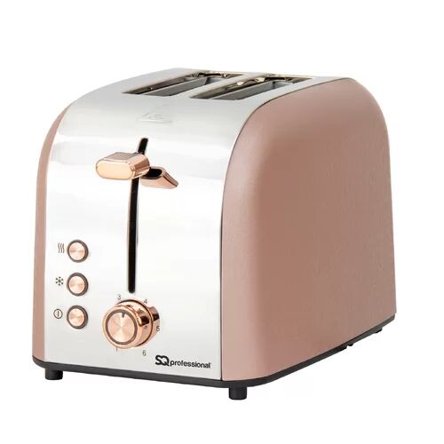 SQ Professional Epoque 2 Slice Toaster SQ Professional Colour: Pink Small SQ Professional Epoque 2 Slice Toaster SQ Professional Colour: Pink Small
