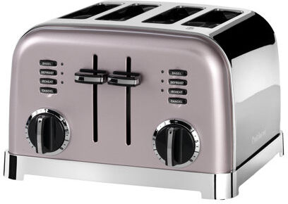 Cuisinart Vintage Rose 4 Slice Toaster Cuisinart Colour: Vintage Rose Cuisinart Vintage Rose 4 Slice Toaster Cuisinart Colour: Vintage Rose