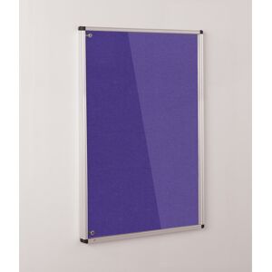 Symple Stuff Wall Mounted Bulletin Board Purple 120 cm H x 90 cm W x 3.2 cm D