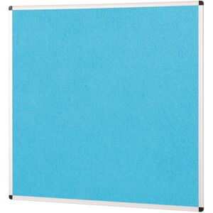 Symple Stuff Wall Mounted Bulletin Board Cyan 90 cm H x 120 cm W x 1.2 cm D