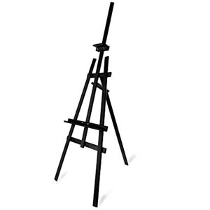 Ebern Designs Gargi Folding Tripod Easel Black 180'Hx51'Wx45'D Ebern Designs Gargi Folding Tripod Easel Black 180'Hx51'Wx45'D