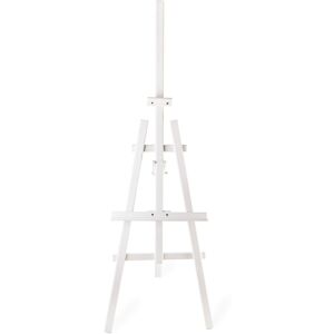 Ebern Designs Gargi Folding Tripod Easel White 180'Hx51'Wx45'D Ebern Designs Gargi Folding Tripod Easel White 180'Hx51'Wx45'D