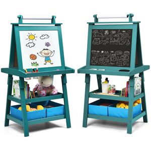 Isabelle & Max Effingham Magnetic Double Sided Easel Green 117cm H X 59cm W X 50cm D Isabelle & Max Effingham Magnetic Double Sided Easel Green 117cm H X 59cm W X 50cm D