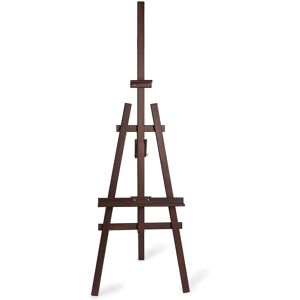 Ebern Designs Gargi Folding Tripod Easel Brown 180'Hx51'Wx45'D Ebern Designs Gargi Folding Tripod Easel Brown 180'Hx51'Wx45'D