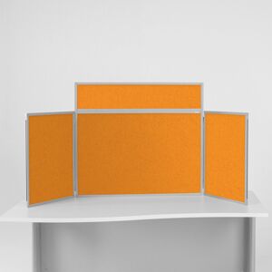 Symple Stuff Free-Standing Reversible Bulletin Board 80cm H x 180cm W Orange Symple Stuff Free-Standing Reversible Bulletin Board 80cm H x 180cm W Orange