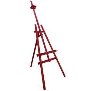 Ebern Designs Gargi Folding Tripod Easel Red Brown 180'Hx51'Wx45'D Ebern Designs Gargi Folding Tripod Easel Red Brown 180'Hx51'Wx45'D