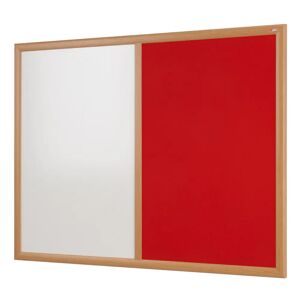Symple Stuff Wall Mounted Combination Board red 60.0 H x 2.2 D cm