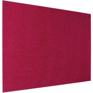 Symple Stuff Wall Mounted Reversible Bulletin Board red 120.0 H x 240.0 W x 0.9 D cm