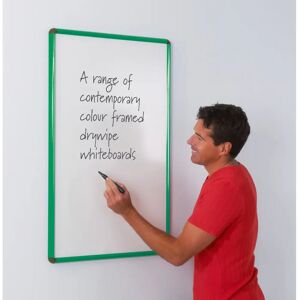 Symple Stuff Wall Mounted Whiteboard green/black 60.0 H x 45.0 W cm