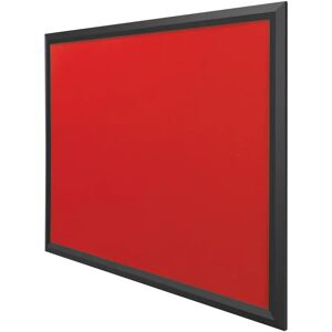 Symple Stuff Wall Mounted Bulletin Board red/white 120.0 H x 150.0 W cm