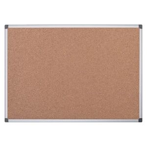 Office Depot Ltd Bulletin Board brown/gray 90.0 H x 120.0 W x 3.0 D cm