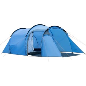 Outsunny Camping Tent blue 154.0 H x 426.0 W x 206.0 D cm