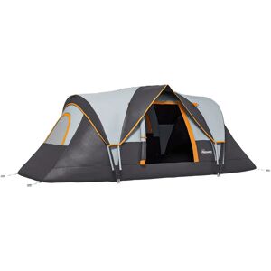 Outsunny 6 Person Tent gray 180.0 H x 455.0 W x 230.0 D cm