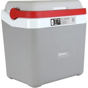 Koolatron    Europe Koolatron Ultra Kool Ice Chest Cooler With Carry Handle, 25 L / 26 Quart Capacity, For Snacks, Lunch, Day Trips, Camping, Travel, Truck, Suv, Car, Bo gray 40.0 H x 38.1 W x 29.21 D cm