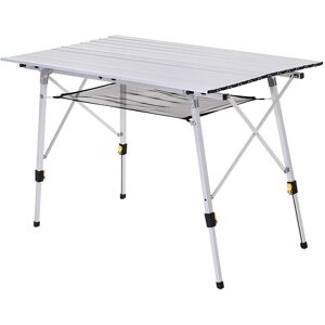 Dakota Fields Samee Folding Aluminium Camping Table Silver Dakota Fields Samee Folding Aluminium Camping Table Silver