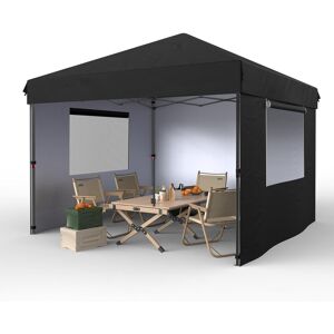 Dakota Fields 10x10 Pop Up Canopy Tent Outdoor Canopy One-Person Set Up Heavy Duty Commercial Instant Tent Shelter Black 5 Person Dakota Fields 10x10 Pop Up Canopy Tent Outdoor Canopy One-Person Set Up Heavy Duty Commercial Instant Tent Shelter Black 5 Person