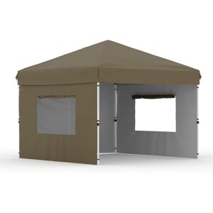 Dakota Fields 10x10 Pop Up Canopy Tent Outdoor Canopy One-Person Set Up Heavy Duty Commercial Instant Tent Shelter Brown 5 Person Dakota Fields 10x10 Pop Up Canopy Tent Outdoor Canopy One-Person Set Up Heavy Duty Commercial Instant Tent Shelter Brown 5 Person