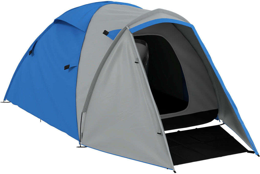 Outsunny Camping 2 Person Tent Blue 3 Person