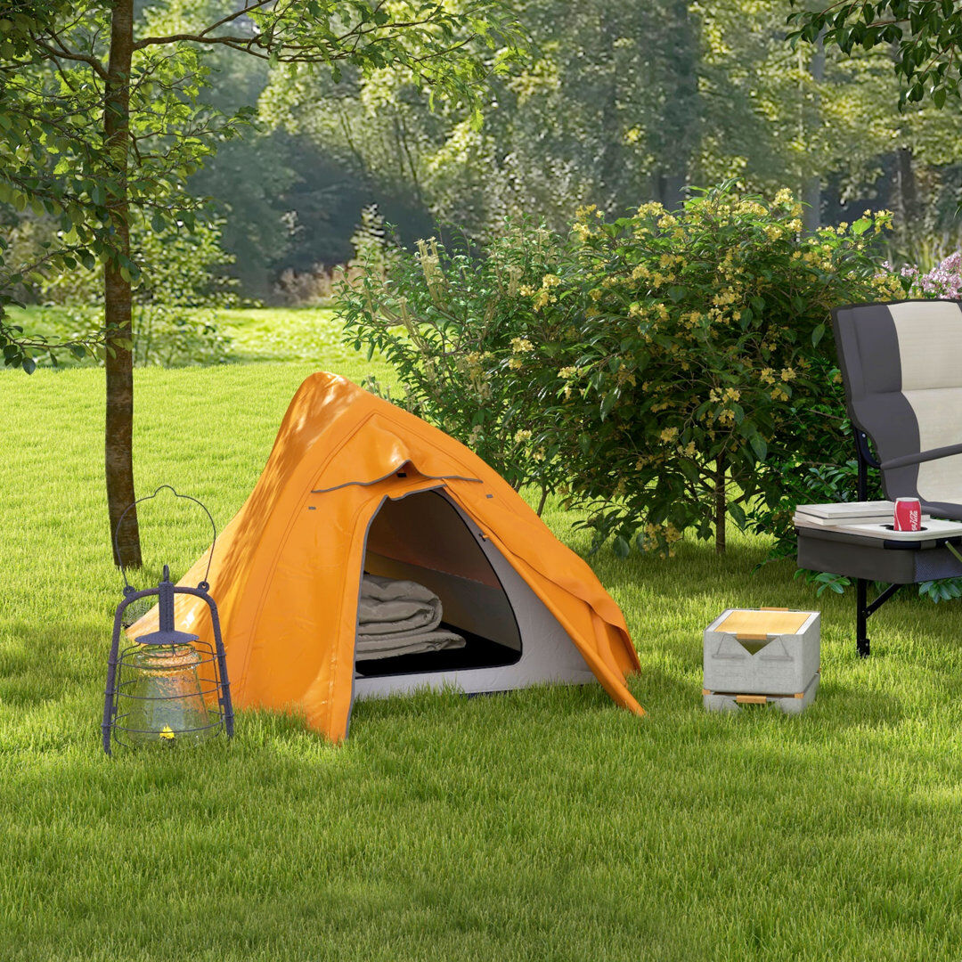 Outsunny 2 Person Tent Orange 2 Person